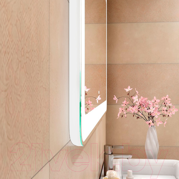 Изображение товара Зеркало Континент Velvette Led 90x70