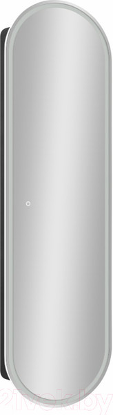 Изображение товара Шкаф с зеркалом для ванной Континент Elmage Black Led 45x160