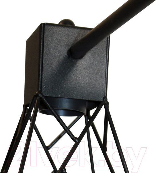 Изображение товара Люстра Элетех Дельта 161 НПБ 01-6х60-118 Е27 / 1005404785 (черный муар)