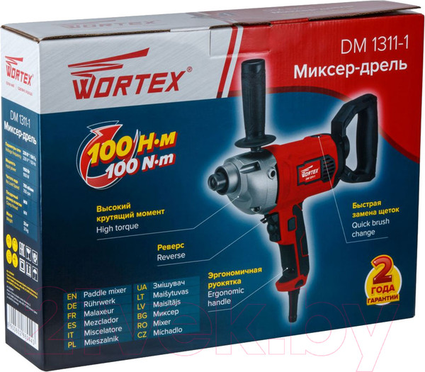 Изображение товара Дрель-миксер Wortex DM 1311-1 0330044