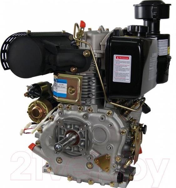 Изображение товара Двигатель дизельный Lifan C192FD / 6079 (D25, 6A, 12.5лс)