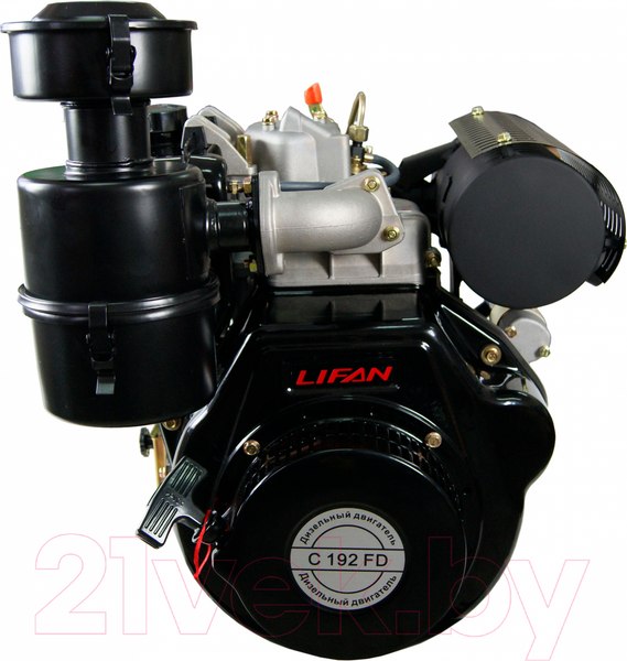 Изображение товара Двигатель дизельный Lifan C192FD / 6079 (D25, 6A, 12.5лс)
