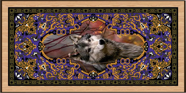 Изображение товара Набор настольных игр Partida Сирия. Волки средние Нарды, шашки / rasvolk50