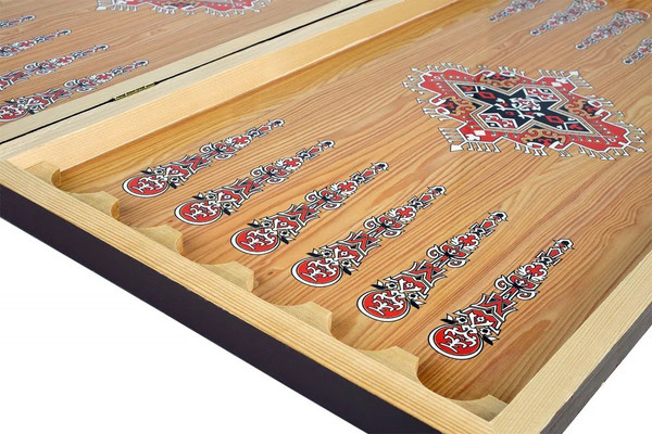 Изображение товара Набор настольных игр Partida Сирия. Зеленые средние Нарды, шашки / rasz50