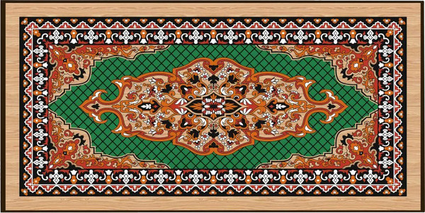 Изображение товара Набор настольных игр Partida Сирия. Зеленые средние Нарды, шашки / rasz50