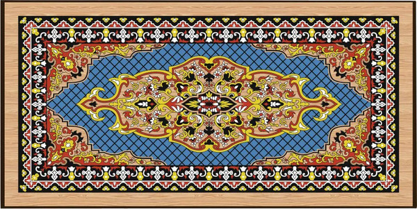 Изображение товара Набор настольных игр Partida Сирия. Голубые средние Нарды, шашки / rasgol50