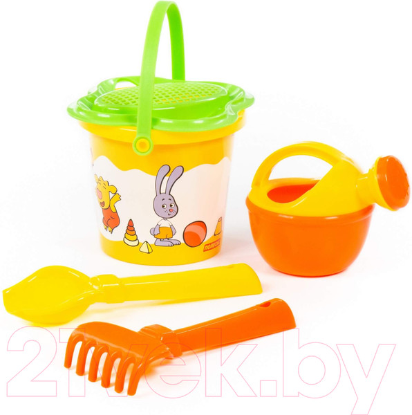 Изображение товара Набор игрушек для песочницы Полесье Оранжевая корова №2 / 83166