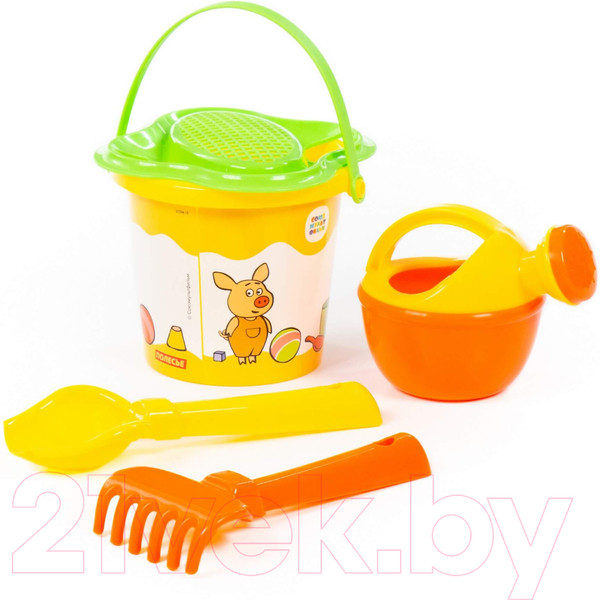 Изображение товара Набор игрушек для песочницы Полесье Оранжевая корова №2 / 83166