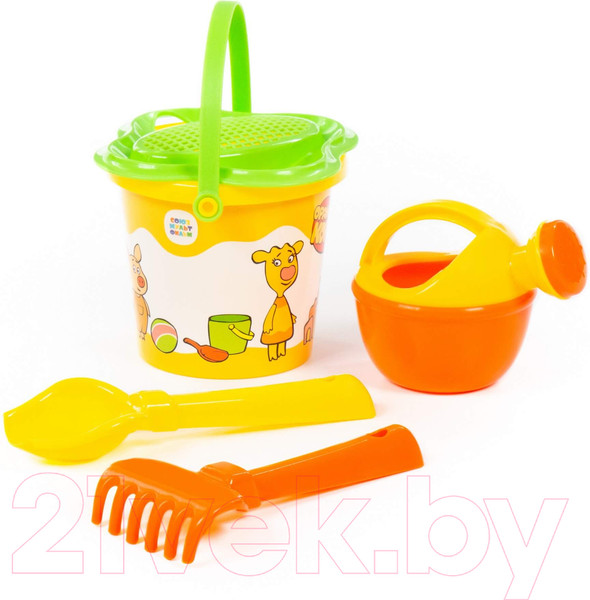 Изображение товара Набор игрушек для песочницы Полесье Оранжевая корова №2 / 83166