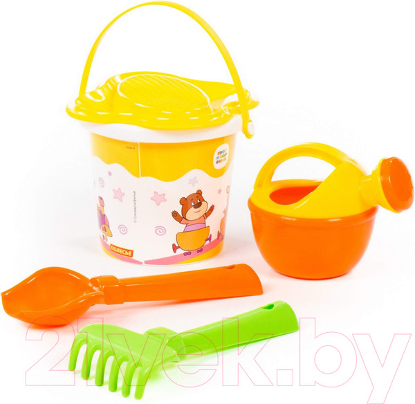 Изображение товара Набор игрушек для песочницы Полесье Оранжевая корова №2 / 83166