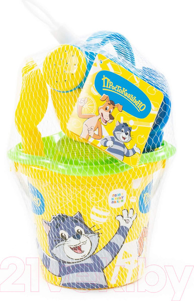 Изображение товара Набор игрушек для песочницы Полесье Простоквашино №2 / 83289