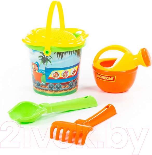 Изображение товара Набор игрушек для песочницы Полесье №210 / 0672