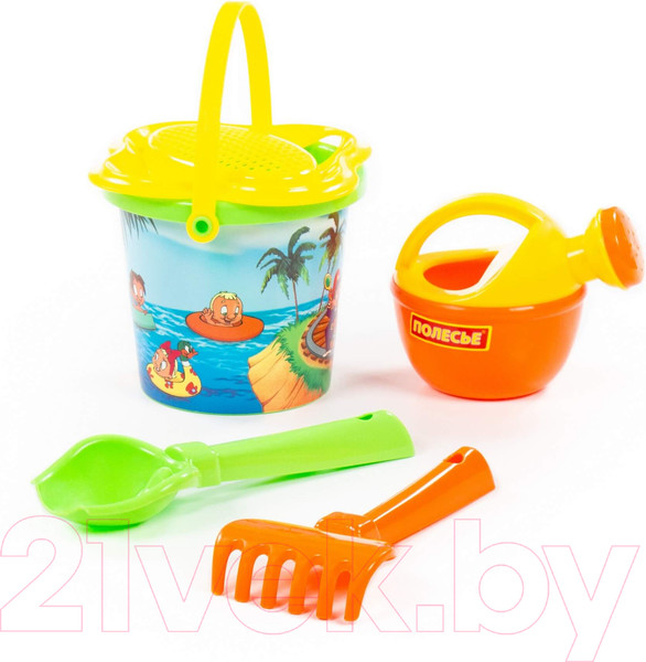 Изображение товара Набор игрушек для песочницы Полесье №210 / 0672