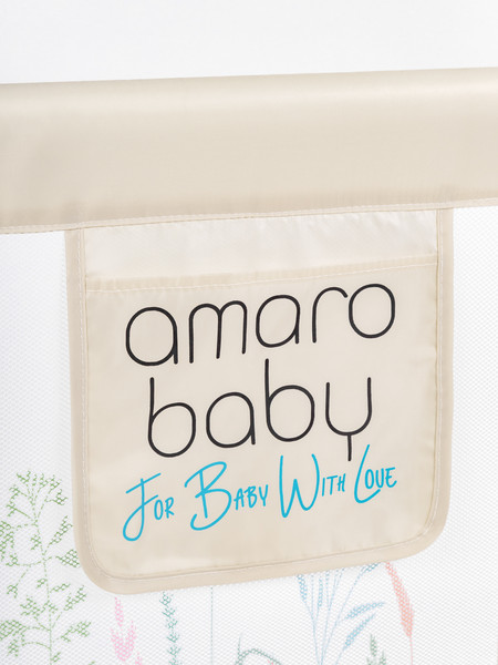 Изображение товара Ограждение для кровати Amarobaby Safety Of Dreams / AB-SOFD-BSR-BE-200 (бежевый)