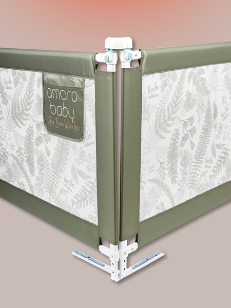 Изображение товара Ограждение для кровати Amarobaby Safety Of Dreams / AB-SOFD-BSR-OL-200 (оливковый)
