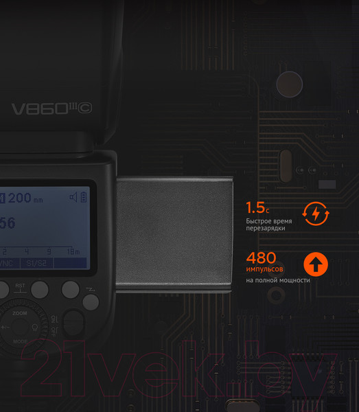 Изображение товара Вспышка Godox Ving V860IIIN TTL / 28348