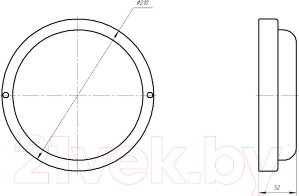 Изображение товара Светильник ЖКХ ЭРА SPB-201-0-40K-018 / Б0054579