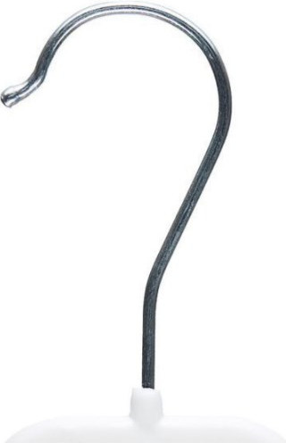 Изображение товара Набор пластиковых вешалок-плечиков Литопласт 5шт (белый)