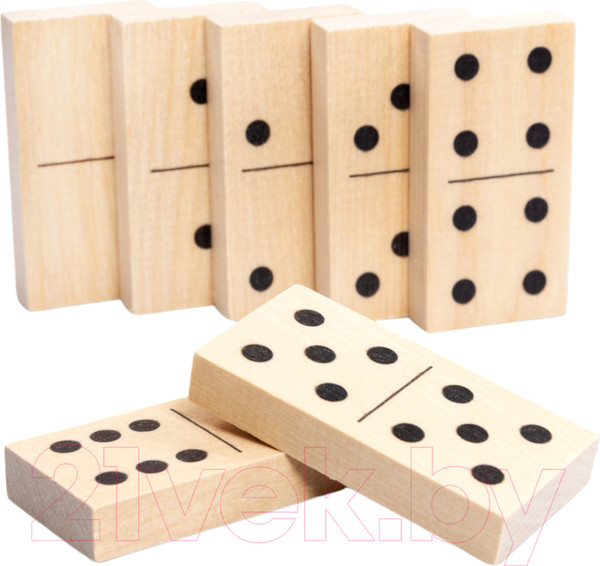 Изображение товара Домино Десятое королевство Домино деревянное / 02641