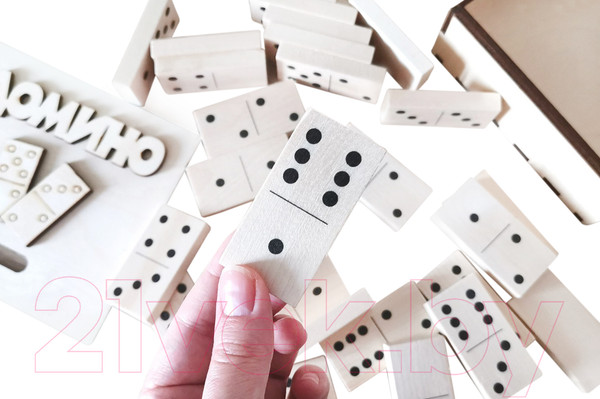 Изображение товара Домино Десятое королевство Домино деревянное / 02641