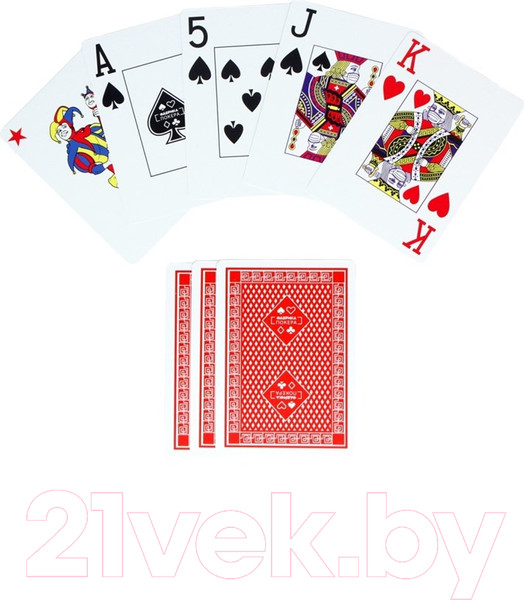 Изображение товара Игральные карты Фабрика Игр С увеличенным индексом / 004pf