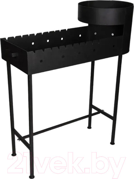 Изображение товара Мангал Grand Metall Invest разборный 3мм (12л, с подказанником)