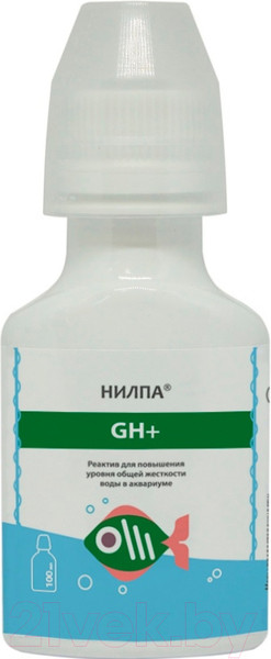 Изображение товара Средство для ухода за водой аквариума Нилпа Реактив gH+ / 65396