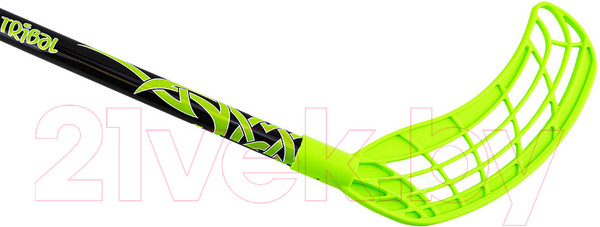 Изображение товара Клюшка для флорбола Realstick Tribal Jr / MR-KF-TR70-GR (черный/зеленый)
