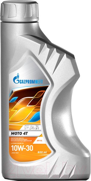Изображение товара Моторное масло Gazpromneft Мoto 4Т 10W30 / 253142440 (800мл)