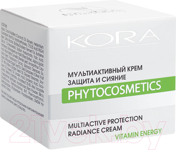 Изображение товара Крем для лица Kora Мультиактивный Защита и сияние (50мл)