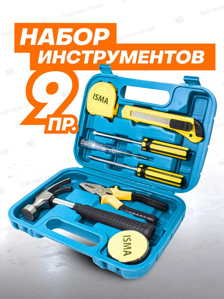 Изображение товара Универсальный набор инструментов ISMA 10009(50621)