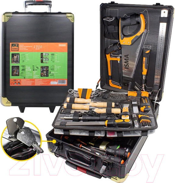 Изображение товара Универсальный набор инструментов ISMA 513002(50975)