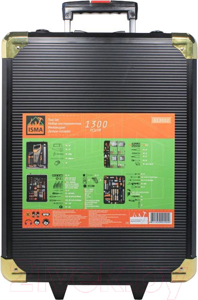 Изображение товара Универсальный набор инструментов ISMA 513002(50975)