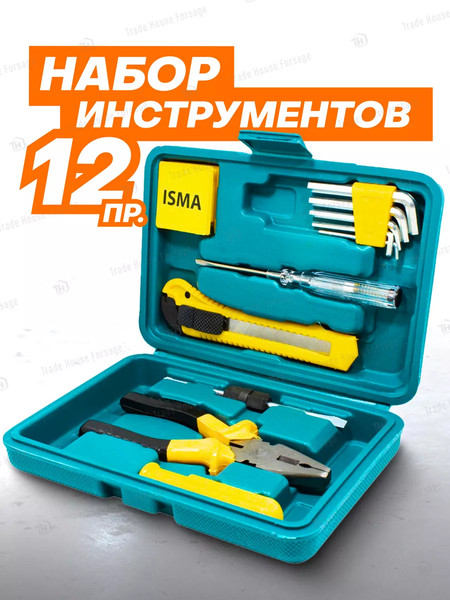 Изображение товара Универсальный набор инструментов ISMA 10012 (50984)