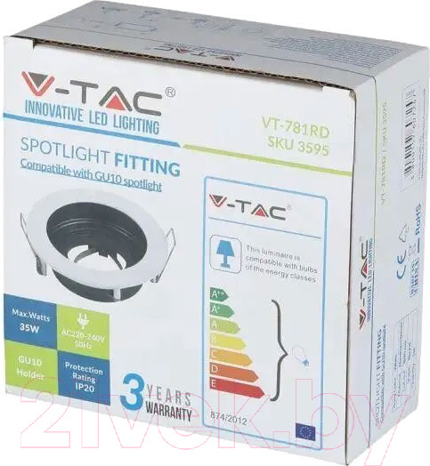 Изображение товара Точечный светильник V-TAC SKU-3595