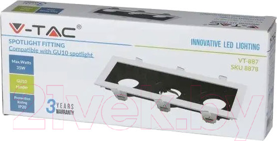 Изображение товара Точечный светильник V-TAC SKU-8878