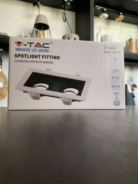 Изображение товара Точечный светильник V-TAC SKU-8877