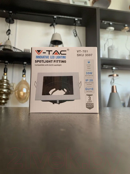 Изображение товара Точечный светильник V-TAC SKU-3597