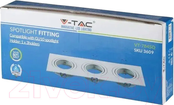 Изображение товара Точечный светильник V-TAC SKU-3610