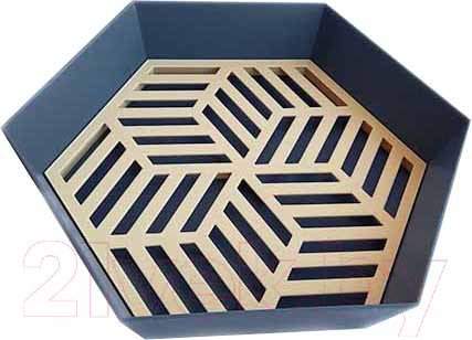 Изображение товара Фруктовница MONAMI 6559 (серый)