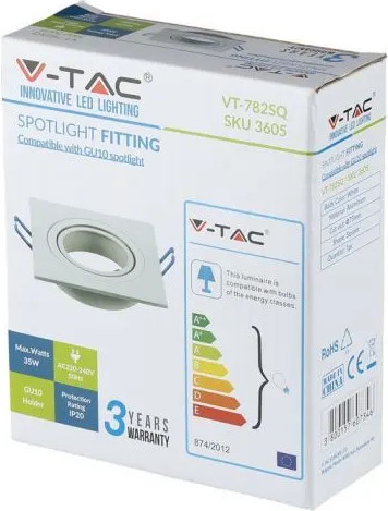 Изображение товара Точечный светильник V-TAC SKU-3605
