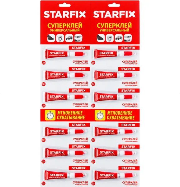 Изображение товара Клей Starfix SM-42379-1 (12x3г)