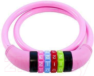 Изображение товара Велозамок АВАНгард ВС-T10К Техно Пинк
