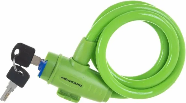 Изображение товара Велозамок АВАНгард ВС-T10 (техно лайм)