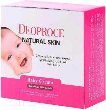 Изображение товара Крем детский Deoproce Natural Skin питательный на молочных белках (100г)