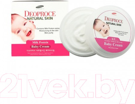 Изображение товара Крем детский Deoproce Natural Skin питательный на молочных белках (100г)