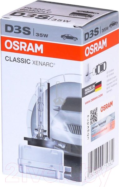 Изображение товара Автомобильная лампа Osram D3S 66340CLC