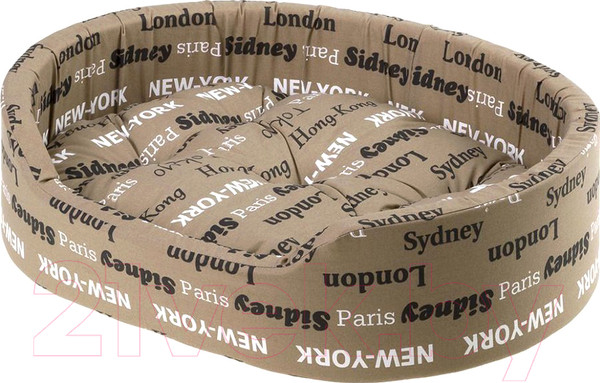 Изображение товара Лежанка для животных Ferplast Dandy 65 C / 82943096 (города)