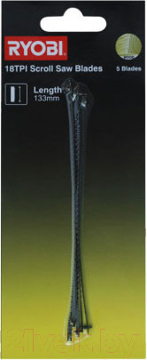 Изображение товара Набор пильных полотен для станка Ryobi SSB18TPI (5132002898)