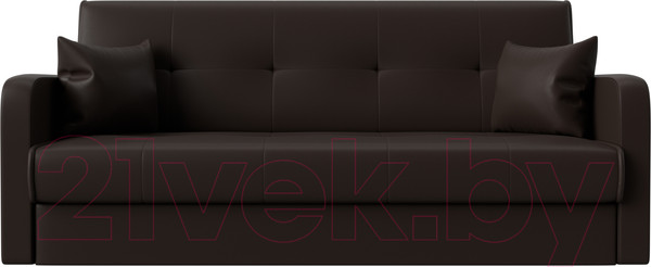 Изображение товара Диван Лига Диванов Надежда 72 / 27943 (экокожа, коричневый)